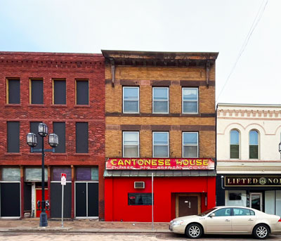 Local business on First Street